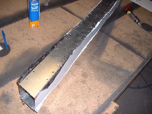 Cross Tie Box Finished (bottom riveted later)