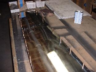 Fuse side panels clecoed