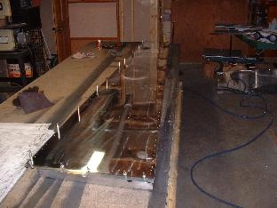 Fuselage side panel complete