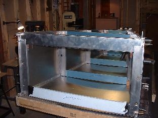 Aft fuselage box structure