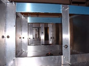 Shot down aft fuselage