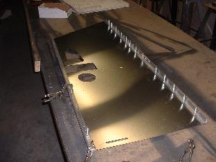 Right forward side with longerons