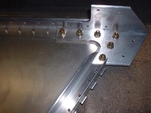 Upper firewall attach