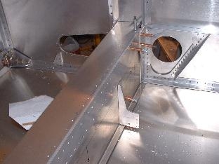 Lookinf fwd at aft tunnel Z