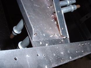 Cross tie at instrument panel