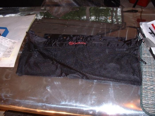 Cargo net with snaps