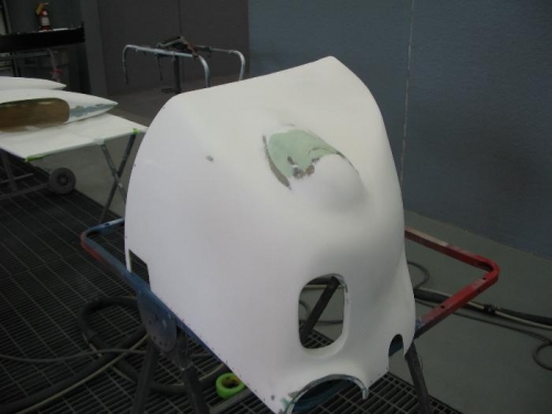 Cowling prior to priming