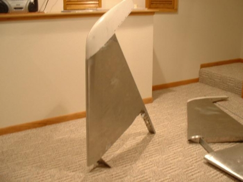 Completed Vertical Stabilizer