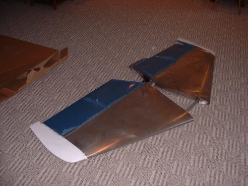 Completed Horiz Stab & Elevator Assy