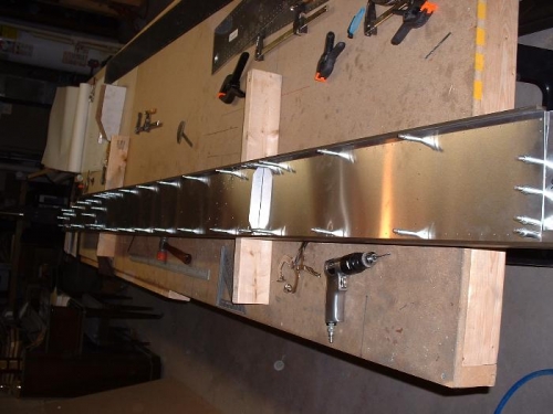 Beginning of Main Spar Assy