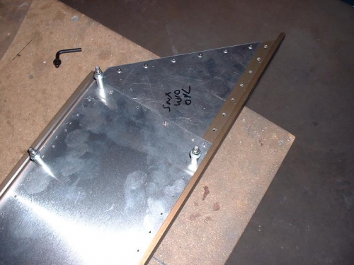 Wing Tip and Main Spar Assembly