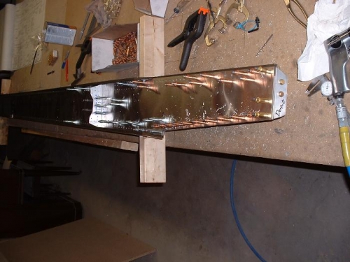 Main Spar with some mounting brackets