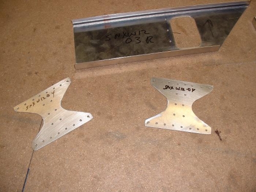 Rear Spar Tips & Splice Plates