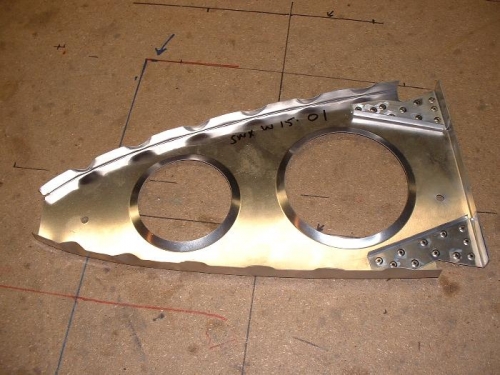 SNX W15-01  Forward rib assy with gussets