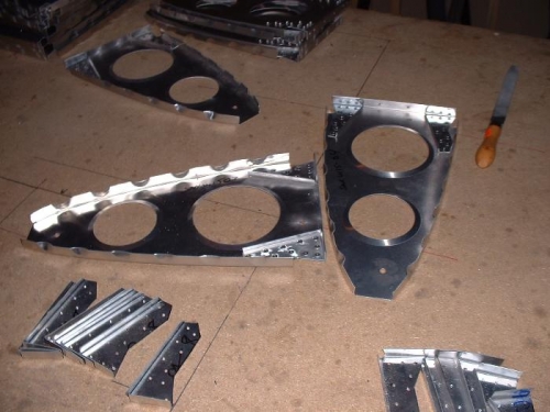 Aft Wing Gussets SNX W16-07