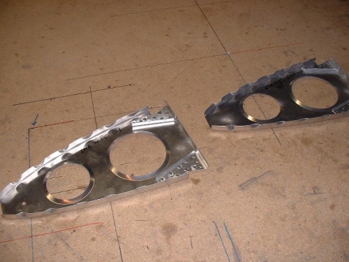 Fwd Rib Assys & Rear Gussets