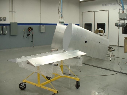 Wings & flaps etched