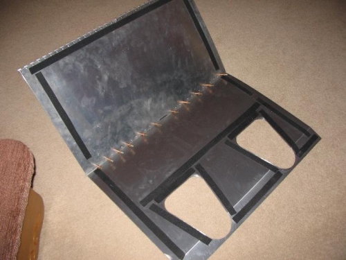 Seatr bottom attached to back