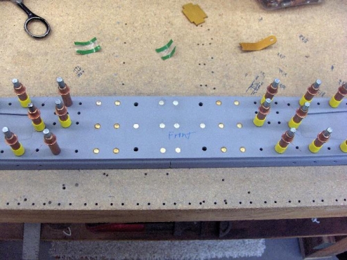 Front side of front HS spar