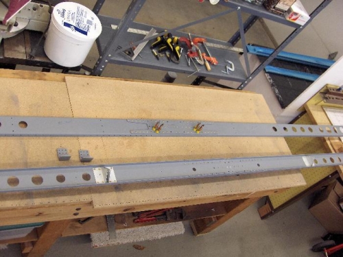 Front and rear HS spars