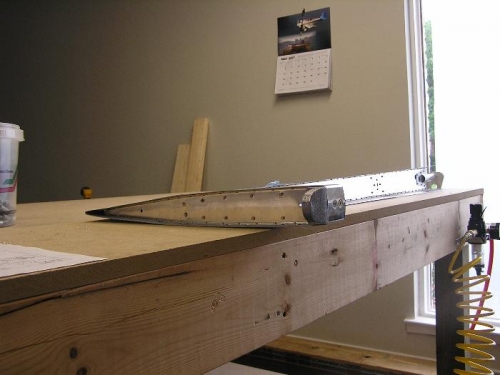 Completed right elevator