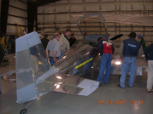 Our instructor, Dan Checkoway's RV-7