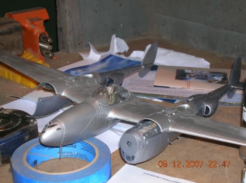 Colten's P-38 project.