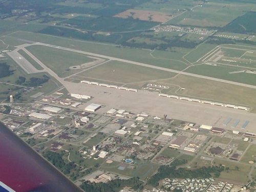 Whitedale AFB. Note B-2 on the ramp.