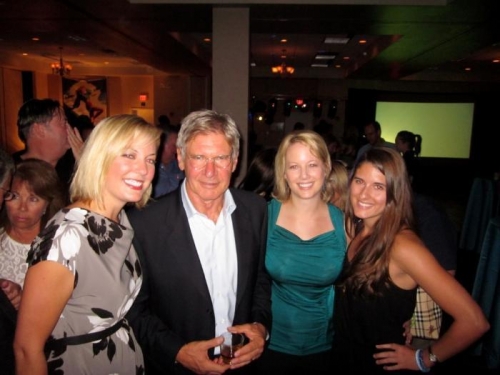 Kristin, Harrison, Laurie and her friend.....