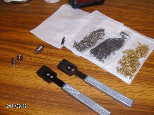 nut plate jigs, dimple die, countersink, tip attach kit.