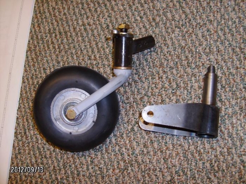 Bell tail wheel fork and Van's version.