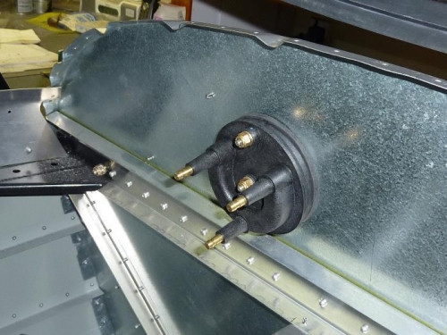 Coil switcher cushioned in place