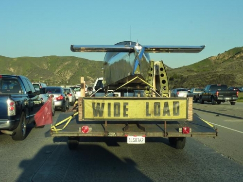Not something you see every day on Southern California freeways
