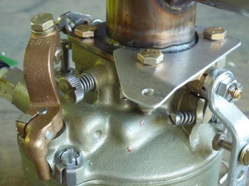 The new mounting plate