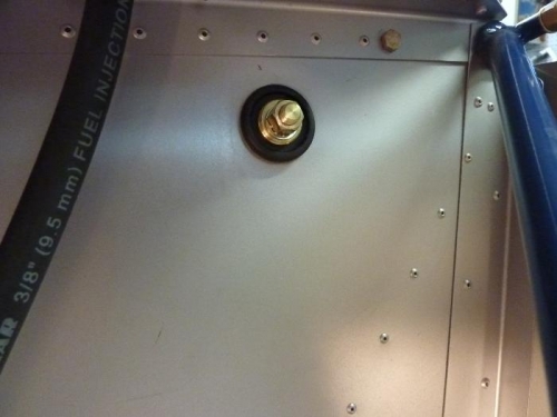 The engine side of the battery connector