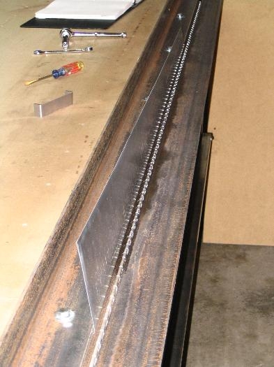 First bend complete