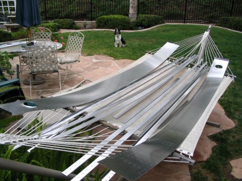 My spar parts getting more hammock time than me.
