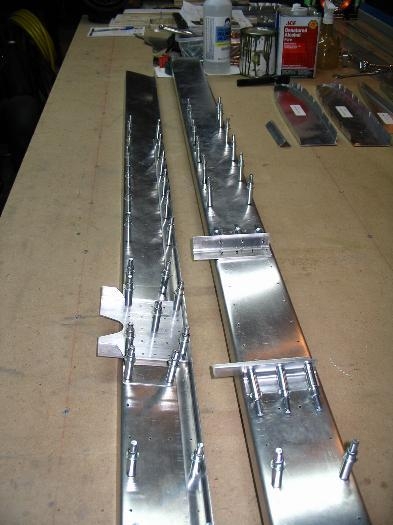 Ready to assemble the spar skeleton