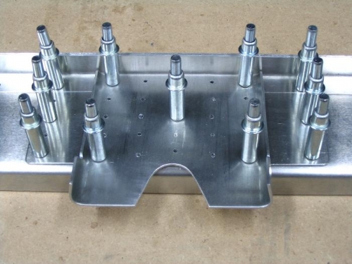 All rear spar parts parts were remanufactured, with the exception of the rear attachment.