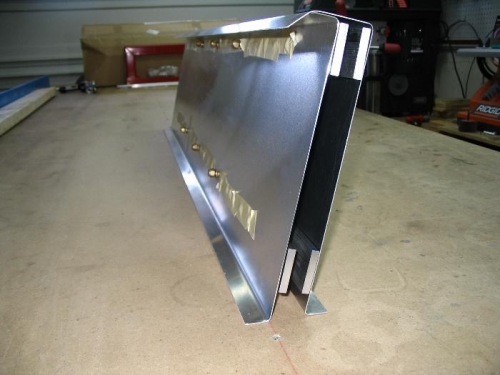 Back side of the center spar