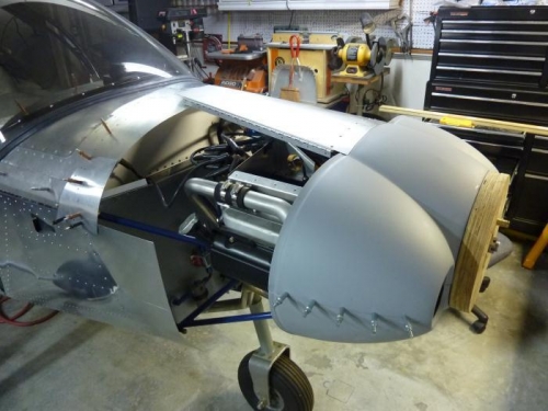 Nosebowl in place and ready for cowling to connect to