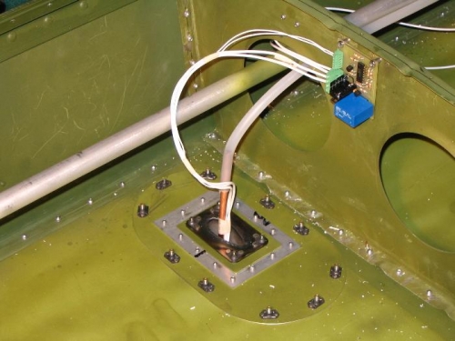 Only shot I have of my access cover nutplate installation
