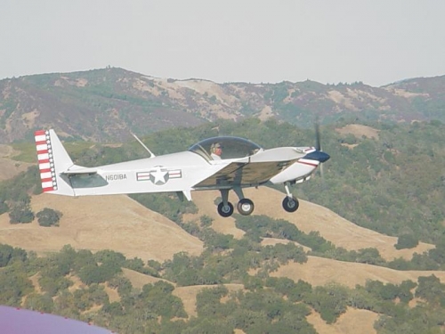 Nice picture by Larry Husky of the AMD 601XL owned by DragonFly Aviation in Santa Rosa.