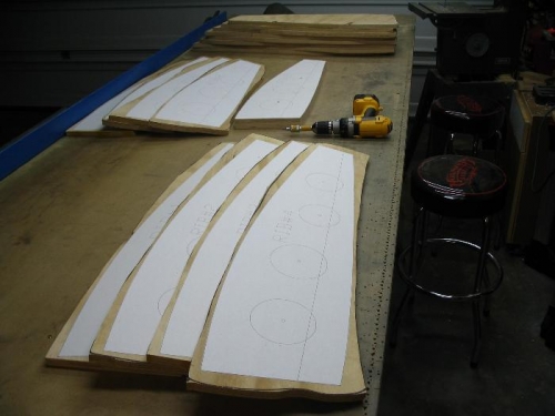 My rib fronts (foreground) and backs (far end)