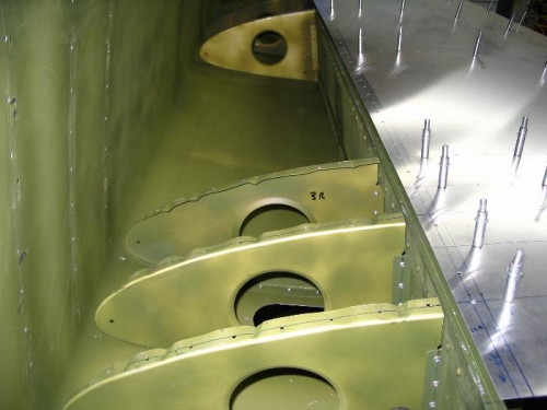 Looking outboard