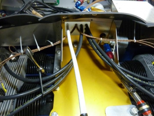 Temporary cable ties to route through nylon