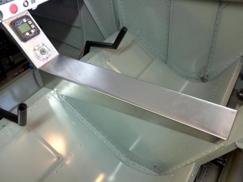 Remade center console cover