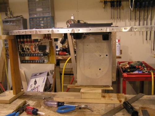 Built a jig for panel