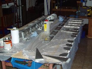 parts,after deburring & priming of mating surfaces