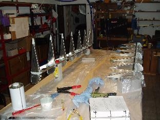 riveting in progress